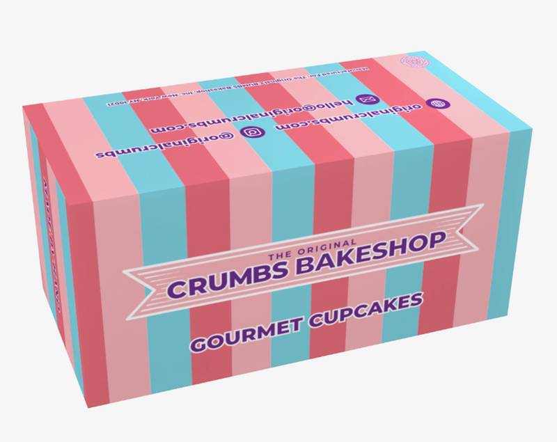 GoPuff x CRUMBS Black Forest Jumbo Cupcake 2 pack