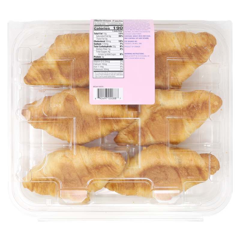 Simple Joys Butter Croissants - 6ct