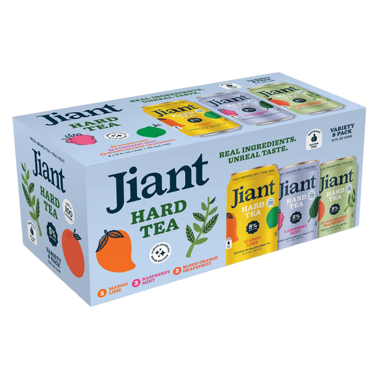 Jiant Hard Tea Variaty Pack 8pk 12oz Can 5.0% ABV