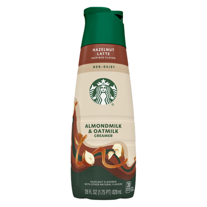 Starbucks Hazelnut Oat Milk Creamer 28oz Btl