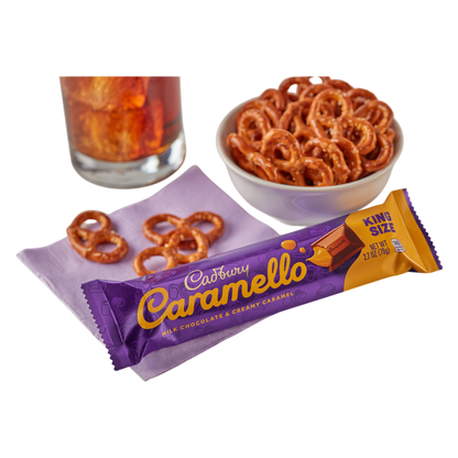 Cadbury Caramello Milk Chocolate Caramel King Size Candy, 2.7 oz