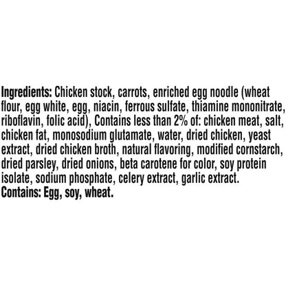 Campbell's® Sipping Soup, Chicken & Mini Round Noodle Soup, 10.75 oz Microwavable Cup