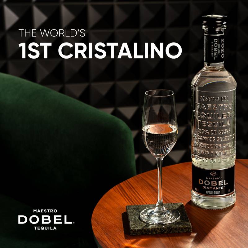 Maestro Dobel Diamante Tequila Cristalino 750ml (80 Proof)