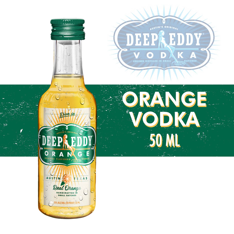 Deep Eddy Orange Vodka 50ml (70 Proof)