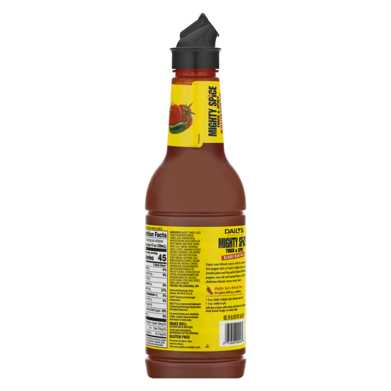 Daily's Mighty Spicy Thick 'N Spicy Bloody Mary Mix 1L