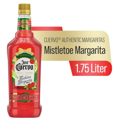 Jose Cuervo Authentic Margarita Mistletoe Ready to Drink Cocktail 1.75L 9.95% ABV