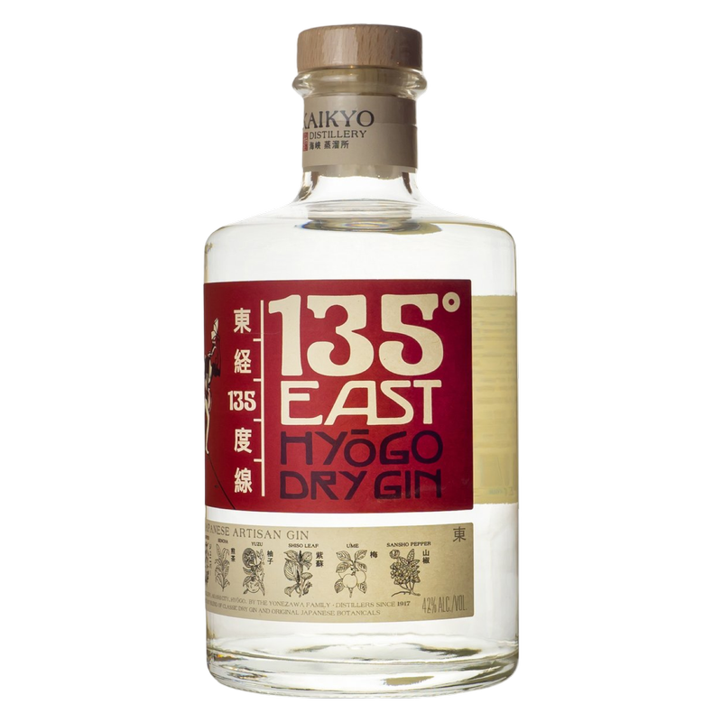 135 East Hyogo Dry Gin 750ml