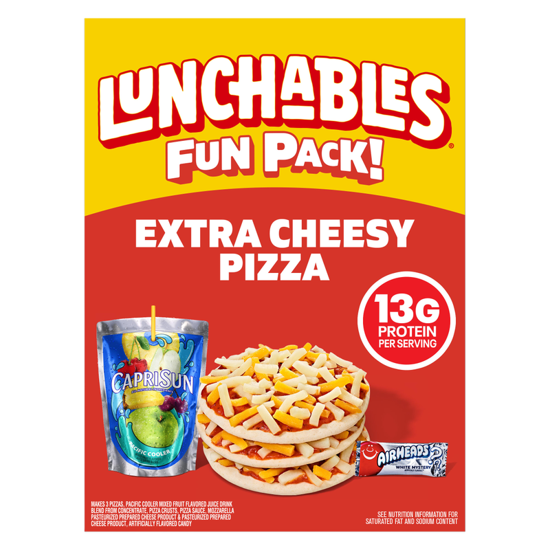 Lunchables Extra Cheesy Pizza with Capri Sun - 10.6oz