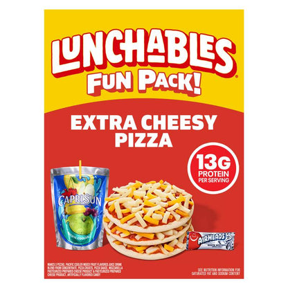 Lunchables Extra Cheesy Pizza with Capri Sun - 10.6oz