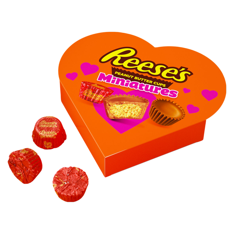 Reese's Miniatures Mini Heart Box, 3.6oz