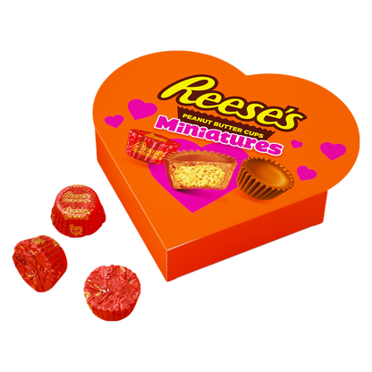 Reese's Miniatures Mini Heart Box, 3.6oz
