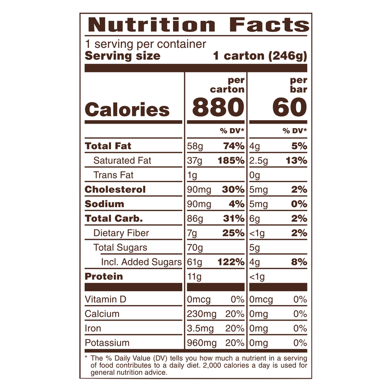 Dove Bar Minis Vanilla & Chocolate Ice Cream with Dark Chocolate 14ct