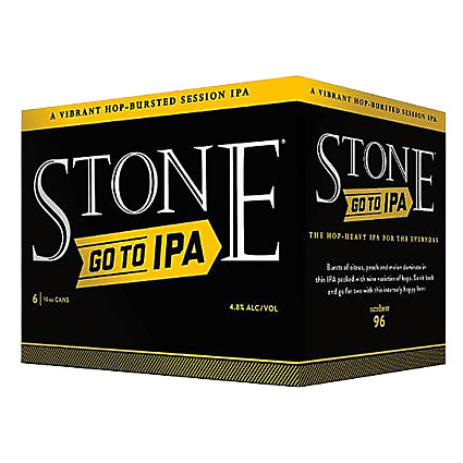 STONE BR GO TO IPA 6PKC 16OZ (6PKC 16 OZ)