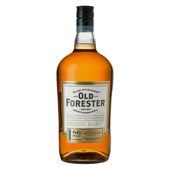 Old Forester 86 Proof Kentucky Straight Bourbon Whisky, 1.75 L