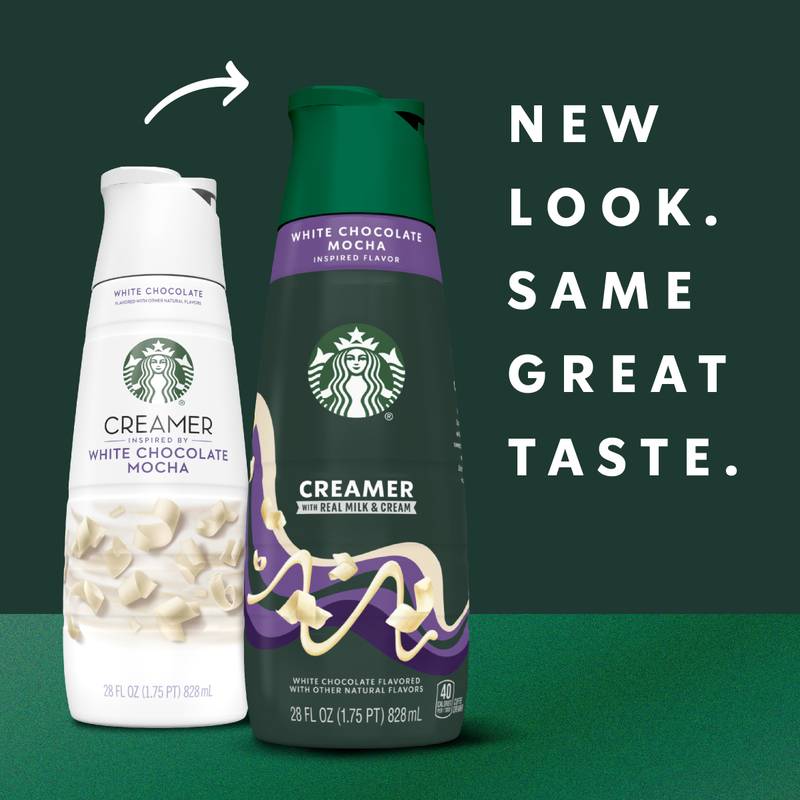 Starbucks White Chocolate Mocha Creamer 28oz Btl