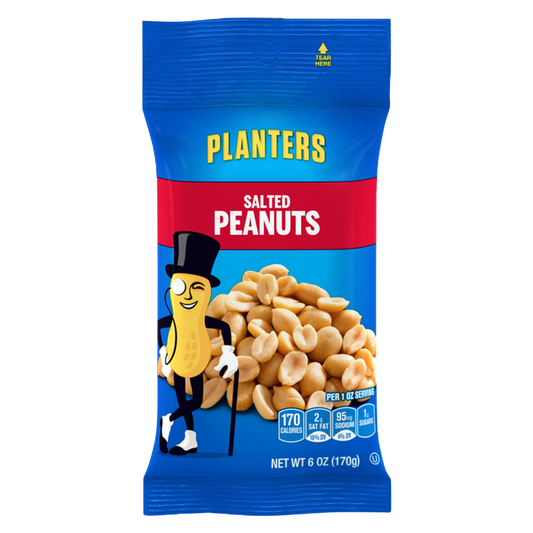 Planters Salted Peanuts 6oz