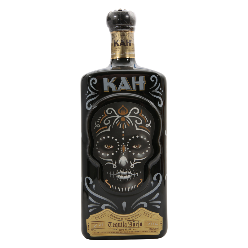 Kah Ceramic Anejo Tequila 750ml