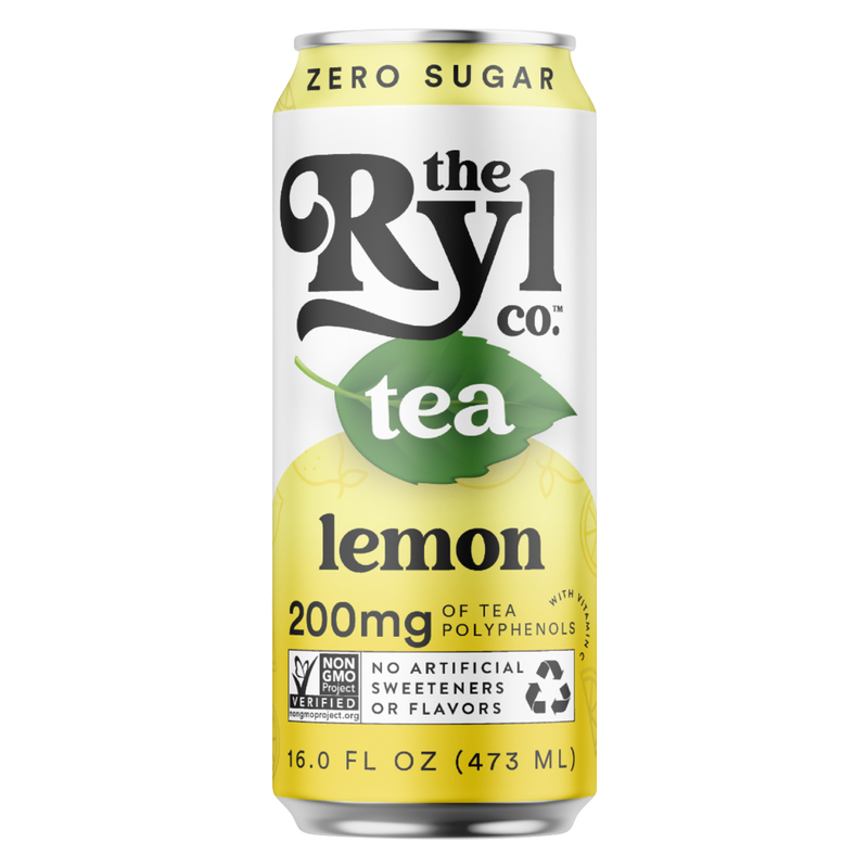 The Ryl Co Lemon Black Tea 16oz Can