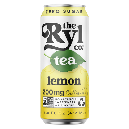The Ryl Co Lemon Black Tea 16oz Can