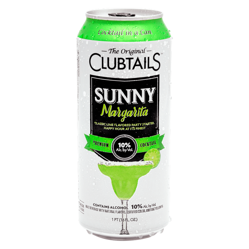Clubtails Sunny Margarita 16oz Can 10% ABV