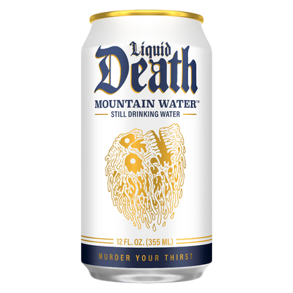 Liquid Death Still Mountain Water 6pk 12oz Can