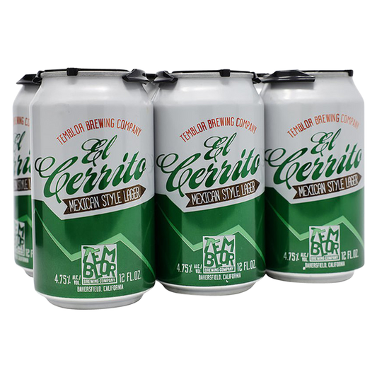 Temblor El Cerrito Mexican Lager 6pk 12oz Can