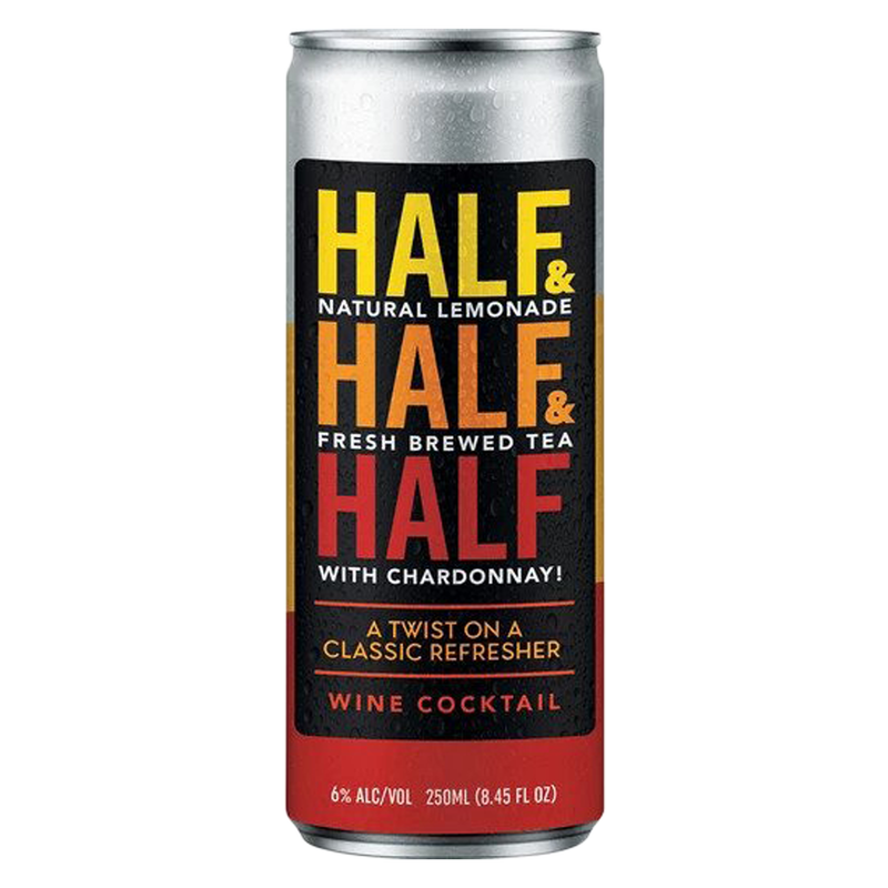 Half & Half & Half Chardonnay Wine Cocktail 4pk 250ml