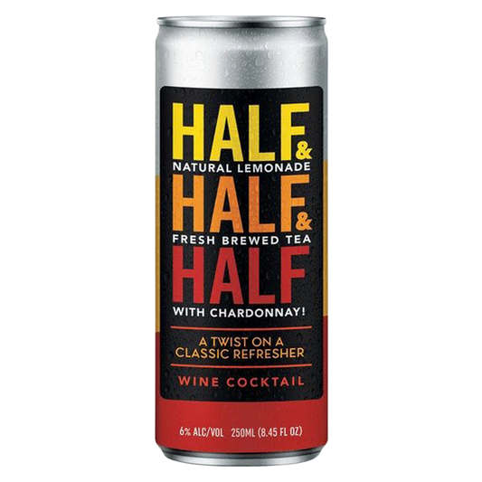 Half & Half & Half Chardonnay Wine Cocktail 4pk 250ml