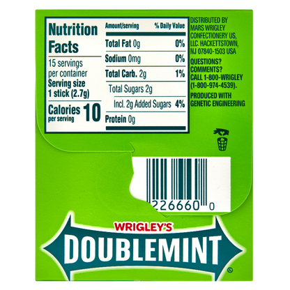 Doublemint Gum 15ct