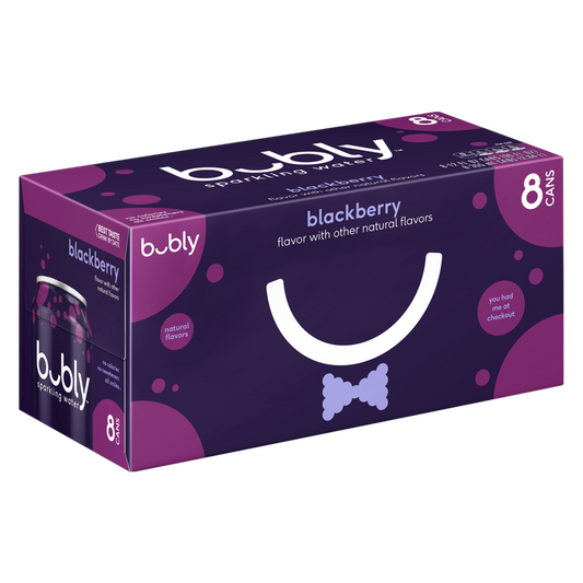 Bubly Blackberry 8pk 12oz Can