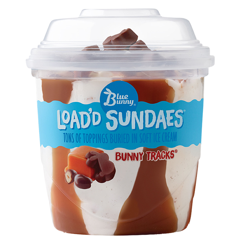 Blue Bunny Bunny Tracks Load'd Sundae 8.5oz