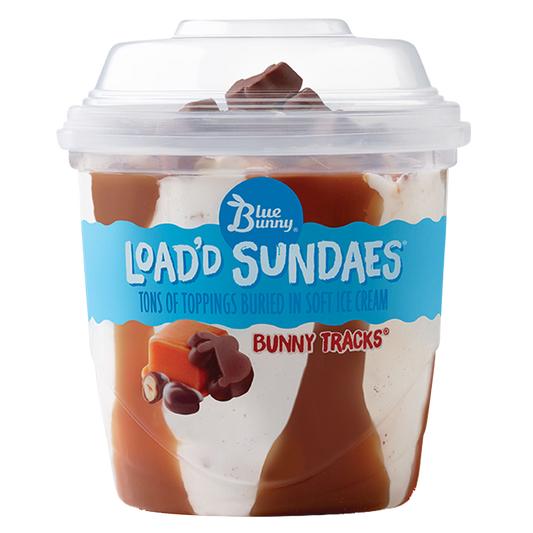 Blue Bunny Bunny Tracks Load'd Sundae 8.5oz
