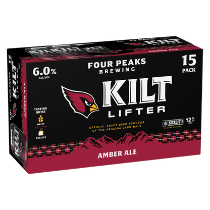 Four Peaks Kilt Lifter 15pk 12oz Can