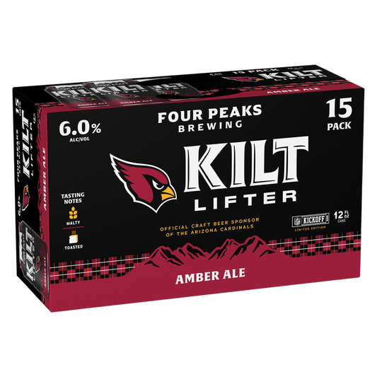 Four Peaks Kilt Lifter 15pk 12oz Can
