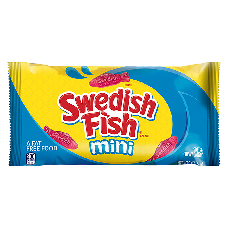 Swedish Fish Chewy Candy 2oz