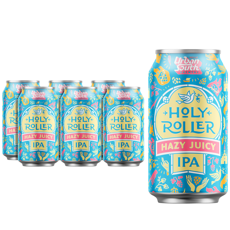 Urban South Holy Roller Hazy Juicy IPA 6pk 12oz Can 6.3% ABV