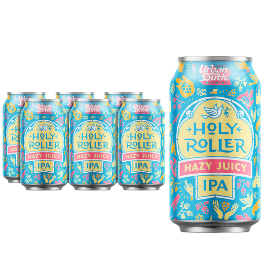 Urban South Holy Roller Hazy Juicy IPA 6pk 12oz Can 6.3% ABV