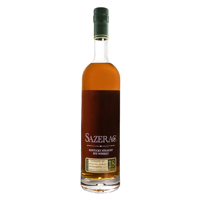 Sazerac 18 YR Rye Whiskey 750ml