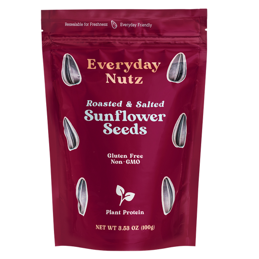Everyday Nutz Black Sunflower Seeds 3.5oz