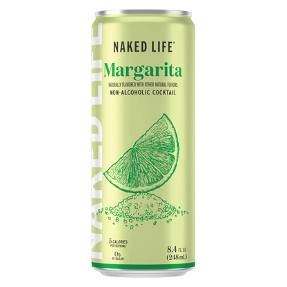 Naked Life Non-Alcoholic Margarita 4pk 8.4oz Can
