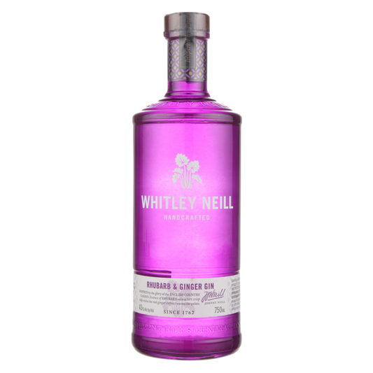 Whitley Neil Gin Rhubarb & Ginger 750 ml (80 proof)