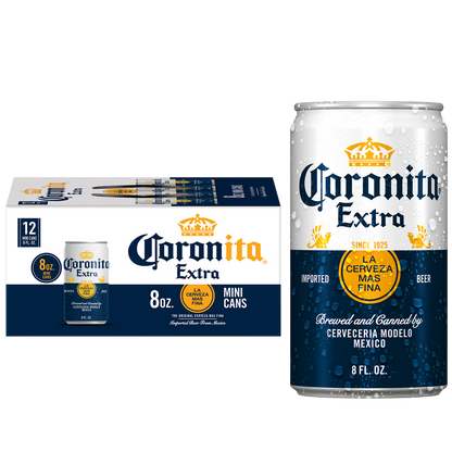 Corona Extra Coronita 12pk 8oz Can 4.6% ABV