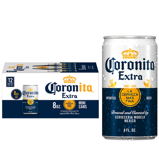 Corona Extra Coronita 12pk 8oz Can 4.6% ABV