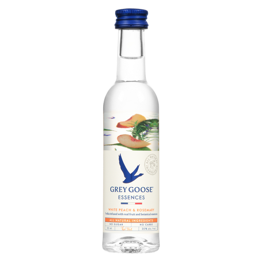 Grey Goose Essences White Peach & Rosemary Vodka 50ml (60 Proof)