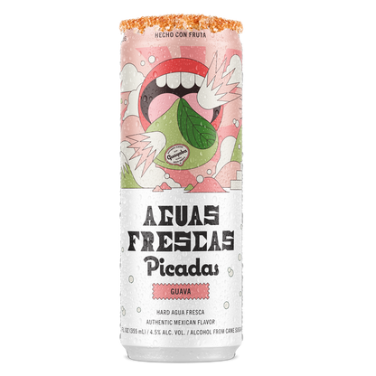 Picadas Hard Aguas Frescas Guava 6pk 12oz Can 4.5% ABV