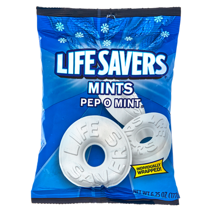 Life Savers Pep O Mint Mints 6.25oz