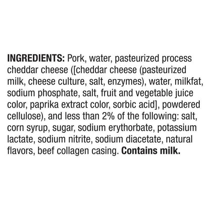 Johnsonville Beddar with Cheddar Smoked Sausages, 6ct