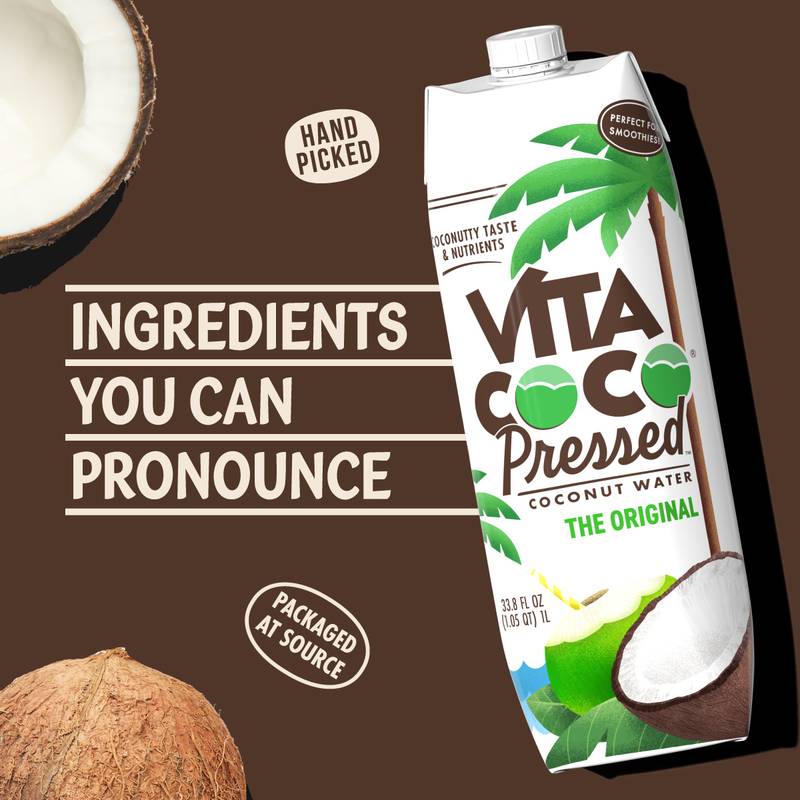 Vita Coco Extra Coconut Water 1L Ctn