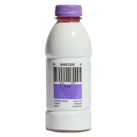 Barcode Fitness Water Concord Grape Flavor 16.9oz Btl