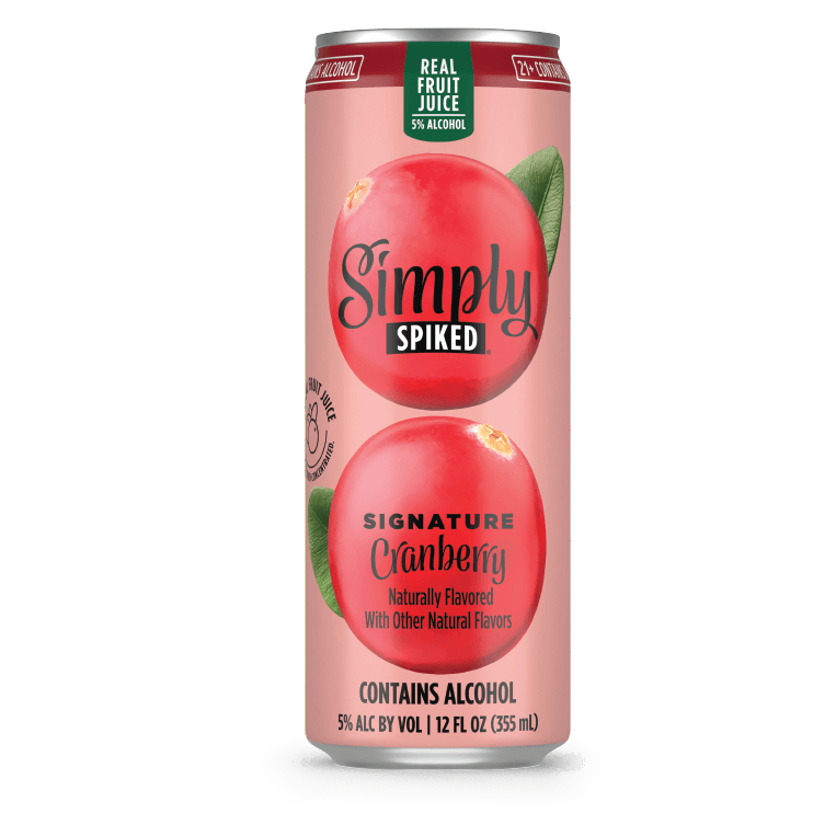 Simply Spiked Cranberry 12pk 12oz Cans 5% ABV